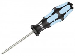 Wera Kraftform Plus 3355 Stainless Steel Screwdriver Pozidriv PZ1 x 80mm