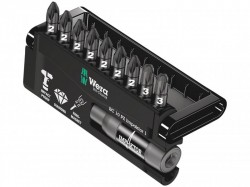 Wera Bit-Check 10 Impaktor 1 Pozi Set of 10