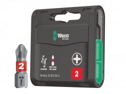 Wera Bit-Box 20 BiTorsion Bits PH2 x 25mm, 20 Piece