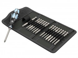 Wera Kompakt 60 Stainless Bit-Holding Screwdriver Set of 17