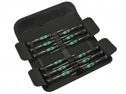 Wera Kraftform Micro Screwdriver Set 12 Piece SL/PH/HEX/TX