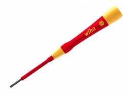 Wiha PicoFinish� Slotted Fine electric Screwdriver 3.5 x 65mm