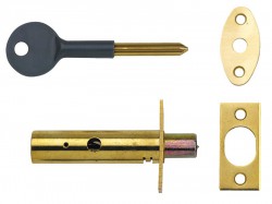 Yale Locks PM444 Door Security Bolts Brass Finish Visi of 2