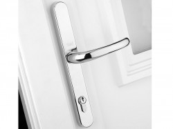 Yale Locks Retro Door Handle uPVC Polished Chrome Finish