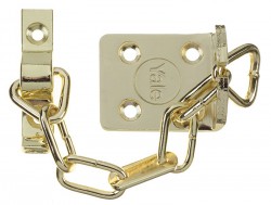 Yale Locks WS6 Security Door Chain - Electro Brass Finish