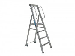 Zarges Mobile Mastersteps Platform Height 1.32m 5 Rungs