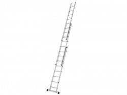 Zarges Everest 3DE 3-Part Extension Ladder D-Rungs 3 x 14