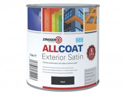 Zinsser ALLCOAT Exterior Black Primer / Finish 1 Litre