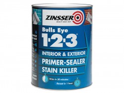 Zinsser 123 Bulls Eye Primer / Sealer Paint 1 Litre