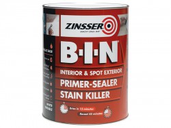 Zinsser B.I.N Primer / Sealer Stain Killer Paint 1 Litre