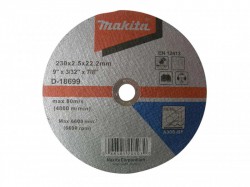 Makita D-18699 Metal Cutting Wheel 230 x 2.5 x 22.23mm
