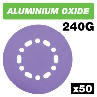 TREND AB/150/240A/B RANDOM ORBITAL SANDING 50PC 150MM X 240G
