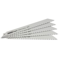 DRAPER Expert 200mm 24tpi HSS Reciprocating Saw Blades for Metal Cutting - Pack of 5 Blades