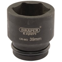 DRAPER Expert 39mm 3/4\" Square Drive Hi-Torq® 6 Point Impact Socket