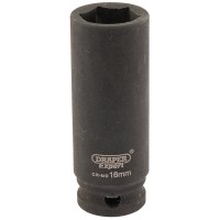 DRAPER Expert 16mm 3/8\" Square Drive Hi-Torq® 6 Point Deep Impact Socket