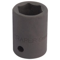 DRAPER Expert 18mm 1/2\" Square Drive Impact Socket