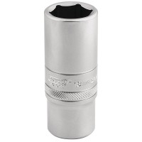 Draper 3/8\" Sq. Dr. 6 Point Metric Deep Socket (19mm)