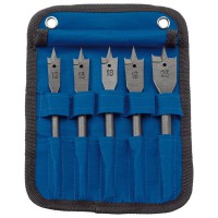 Flat Wood Bit Set (5 piece)