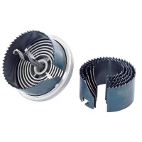 32m - 63mm 7 Piece Holesaw Kit Carbon Steel For Wood And Plastics