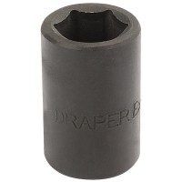 DRAPER Expert 16mm 1/2\" Square Drive Impact Socket
