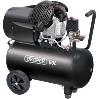 DRAPER 50L 230V 3.0hp (2.2kW) Air Compressor