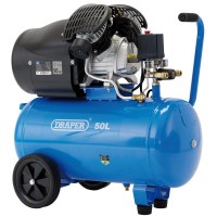 DRAPER 50L 230V 3.0hp (2.2kW) Air Compressor