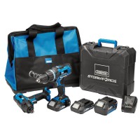 Draper Storm Force® 20V Cordless Impact Kit (7 Piece)