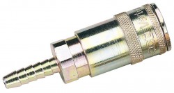 1/4\" Bore Verte x Air Line Coupling with Tailpiece (Sold Loose)