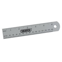 DRAPER 152mm/6\"Aluminium Rule