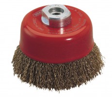 DRAPER Expert 80mm x M14 Crimped Wire Cup Brush