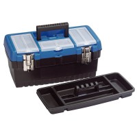 DRAPER 400mm Tool Organiser Box with Tote Tray