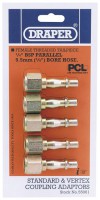 1/4\" Female Thread PCL Coupling Screw Adaptor Pack of 5
