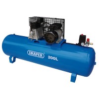 200L Stationary Belt-Driven Air Compressor (2.2kW)