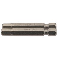 6mm 1/4\" Hex Hexagonal Insert Bit 50mm Long x 2