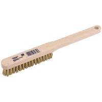 225mm Expert Brass Fill Wire Hand Brush