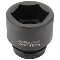 DRAPER Expert 41mm 3/4\" Square Drive Hi-Torq® 6 Point Impact Socket