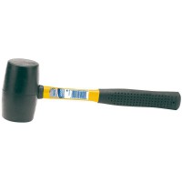 750g Rubber Mallet With Fibre Glass Shaft