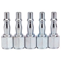 DRAPER 1/4\" BSP Female Coupling Screw Adaptors (Pack of 5)