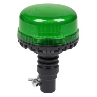 Sealey Warning Beacon SMD LED 12/24V Flexible Spigot Fixing - Green