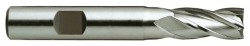 Clarkson HSS-Co8 M/Flute Flatted Shank End Mill 3mm