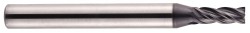 Europa 4Fl Vari Helix End Mill Standard Length 3mm