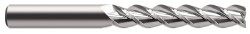 LONG SERIES 3 FLUTE 45 DEGREE ALU-XP POLISHED FLUTE CARBIDE CUTTER 8mm (30mm flute)