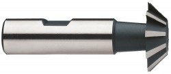 Clarkson HSS-E Inverted Dovetail Cutter 45Deg Flatted Shank 22mm