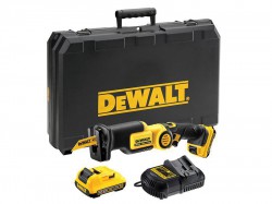 DEWALT DCS310D2 Cordless Pivot Reciprocating Saw 12V 2 x 2.0Ah Li-ion