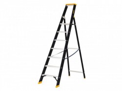 DEWALT Ladders Professional Single Step Ladder, 1.75m 7 Rungs