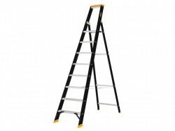 DEWALT Ladders Professional Single Step Ladder, 2.00m 8 Rungs