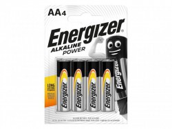 Energizer AA Cell Alkaline Power Batteries (Pack 4)