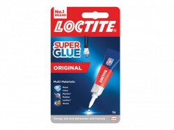 Loctite Super Glue Liquid, Tube 3g