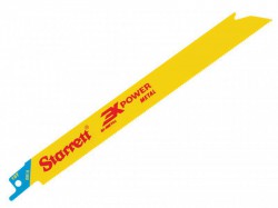 Starrett B818-5 Bi-Metal Reciprocating Blade, Metal Straight 203mm 18 TPI (Pack 5)