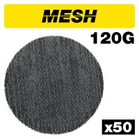 TREND AB/150/120M/B MESH ORBITAL SANDING 50PC 150MM X 120G